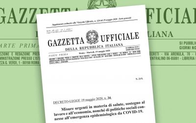 DECRETO RILANCIO N.34/2020 – Le nuove misure per il lavoro in emergenza da Covid-19