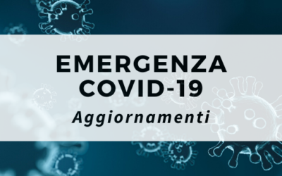 Nuove misure per fronteggiare l’emergenza sanitaria da Covid-19